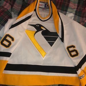 Mario Lemieux Vintage Penguins Jersey